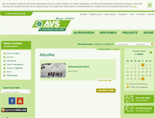 Tablet Screenshot of montan.alpenverein.it